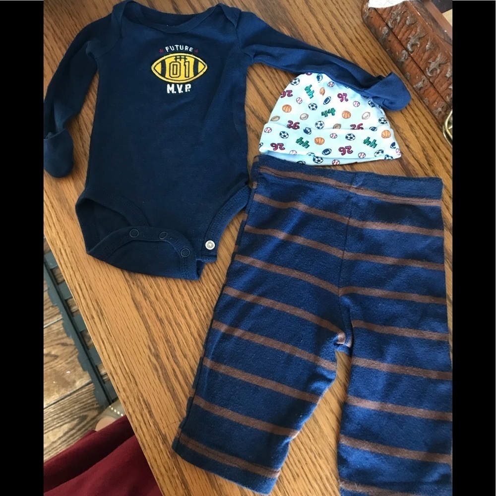 Just One You Carter’s Future Football 3 piece Set
